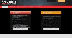 Desktop Screenshot of prevedello.com.br
