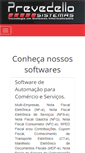 Mobile Screenshot of prevedello.com.br